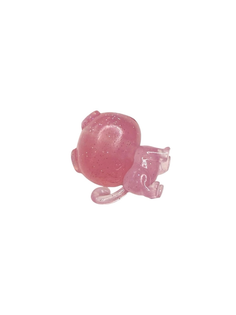 littlest pet shop # 4-99 scottish fold cat kitty kitten with glitter sparkles - Picture 3 of 5